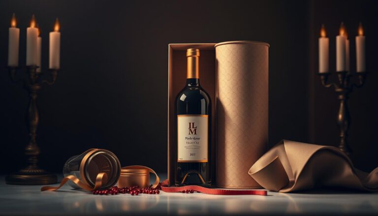 Luxury Wine Brand Elevates Image with Paper Tube Packaging